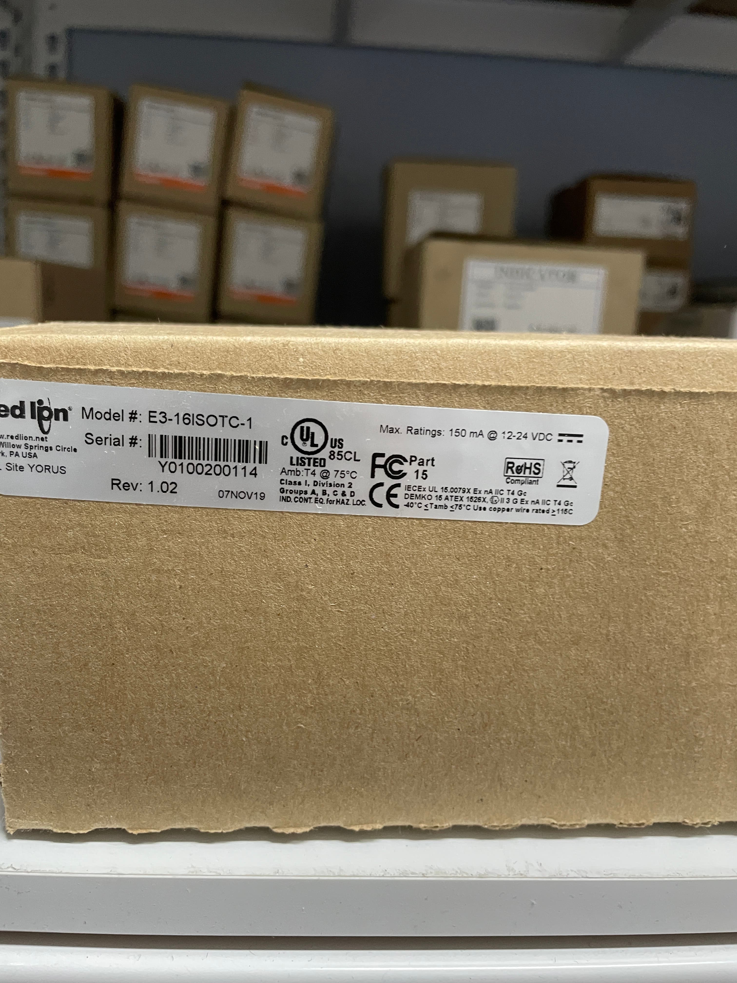 레드라이언 - [RED LION] Analog Input E3-16ISOTC-1